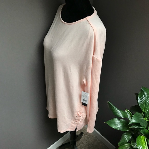 ISAAC MIZRAHI Women’s Long Sleeve Shirt, Lace, SML - Picture 3 of 7